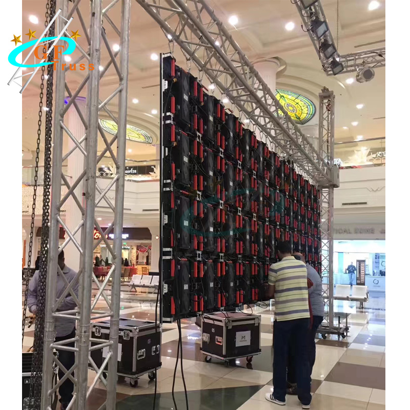 Outdoor Lighting Event - ระบบโครงถักสำหรับแขวนจอ LED และไฟเวทีสำหรับงานกลางแจ้ง