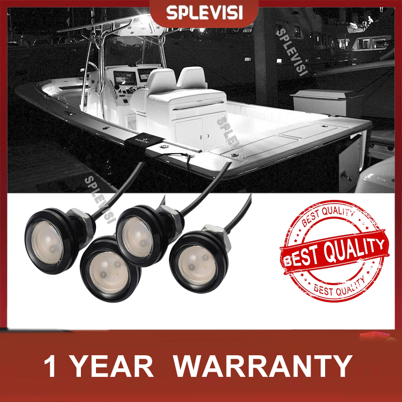 Outdoor Lighting Permanent - 4PCS LED Lightเรือกันน้ำOutrigger Spreader Transom Night