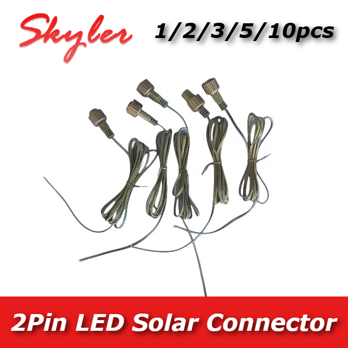 Outdoor Lighting Connectors - ขั้วต่อ LED 2 พิน พร้อมสายเชื่อมต่อ 25