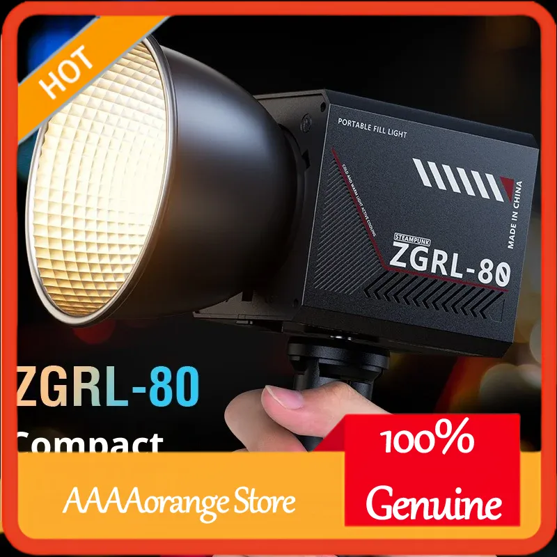 Outdoor Lighting For Photography - ไฟวิดีโอ LED COB ZGRL80 80W แบบพกพา