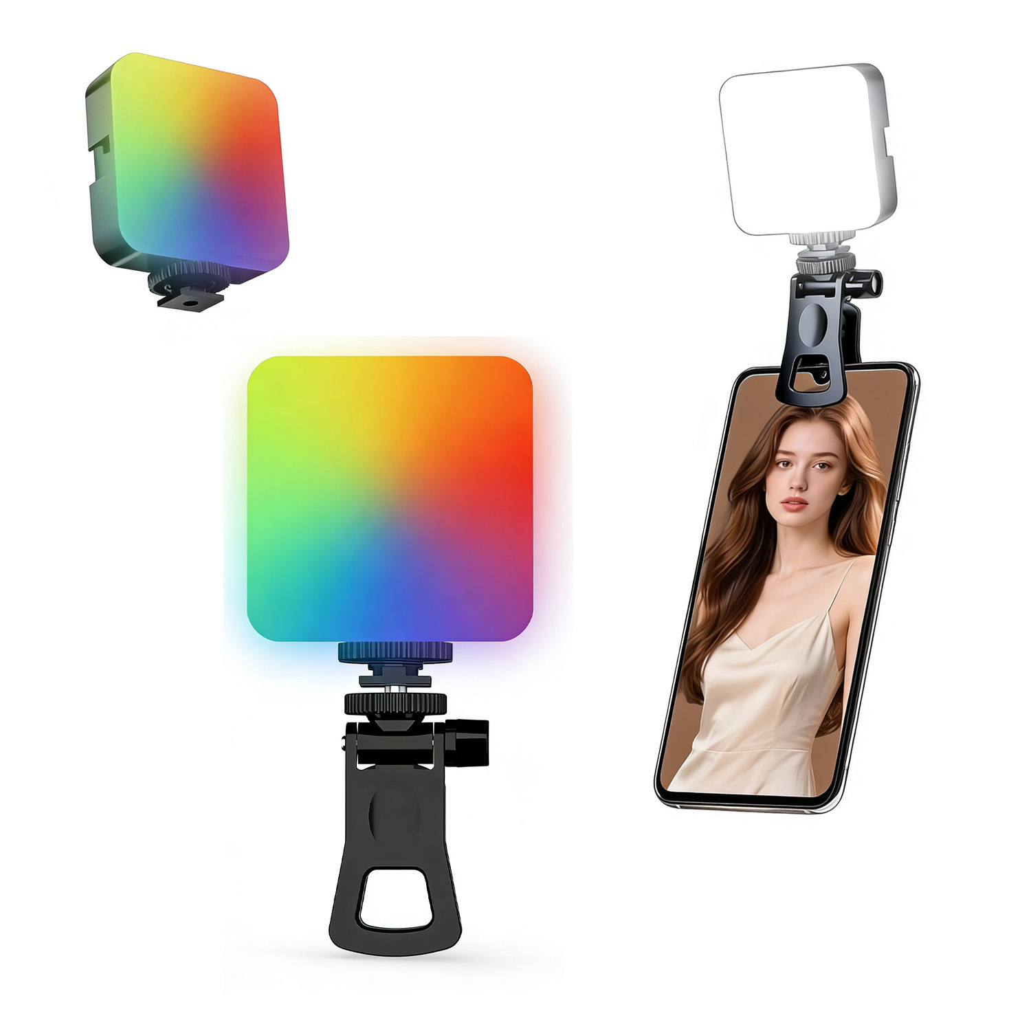 Outdoor Lighting For Photography - ไฟพกพา RGB สำหรับถ่ายภาพกลางแจ้ง ไฟเสริมสำหรับไลฟ์สด กล้องถ่ายรูป ไฟถ่ายภาพสีเต็มรูปแบบ