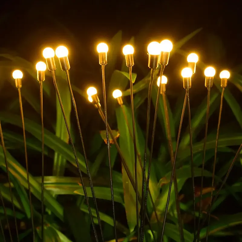 Outdoor Lighting For Gazebo - ไฟทางเดินโซลาร์เซลล์กลางแจ้ง กันน้ำ 6/8/10 หัว ไฟ LED