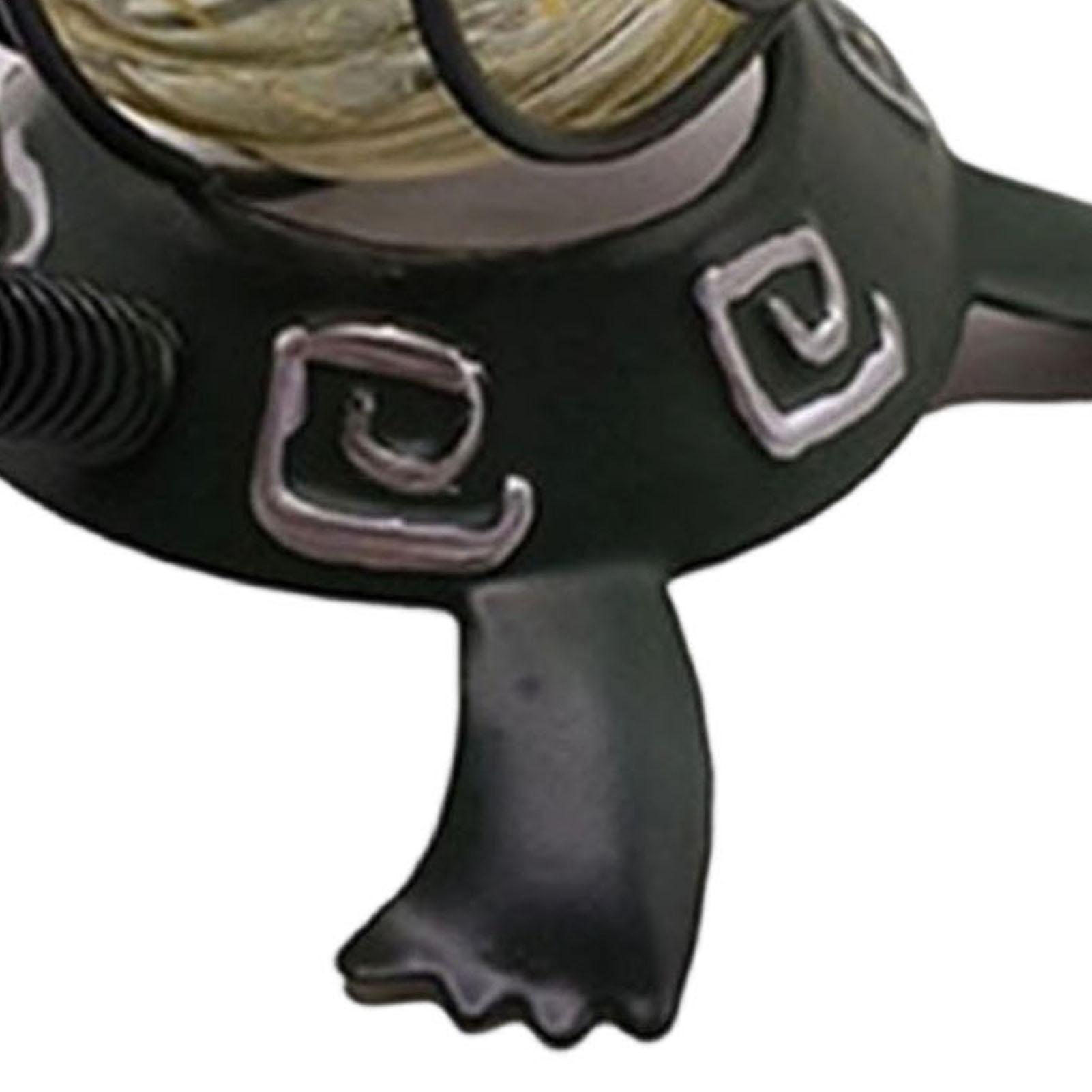 Outdoor Lighting Yard Decoration - ไฟโซลาร์รูปเต่าสำหรับตกแต่งสวนกลางแจ้ง กันน้ำ ทำจากโลหะ รูปทรงเต่า ไฟประดับสวนแบบโซลาร์อัตโนมัติ สำหรับสนามหญ้าและลานบ้าน
