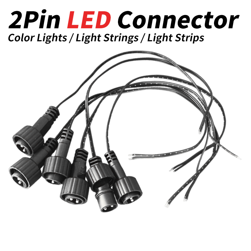 Outdoor Lighting Connectors - ขั้วต่อ LED แบบ 2 ขา พร้อมสายไฟ