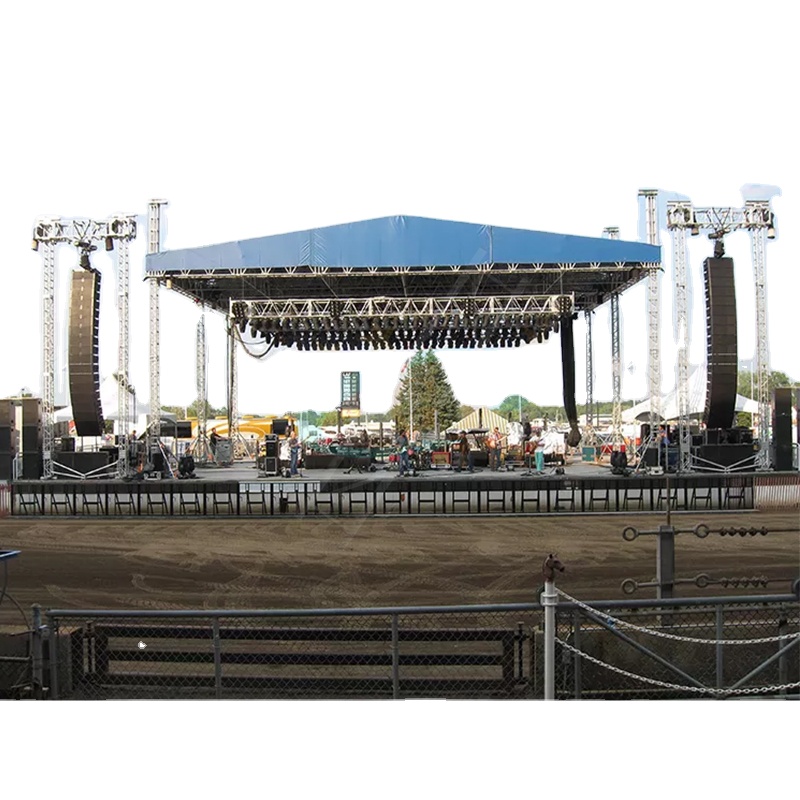 Outdoor Lighting Event - ระบบโครงถักไฟเวทีแบบพกพาสำหรับงานแสดงในร่มและกลางแจ้ง ผลิตจากอลูมิเนียมอัลลอยด์ ได้รับการรับรองมาตรฐาน TUV