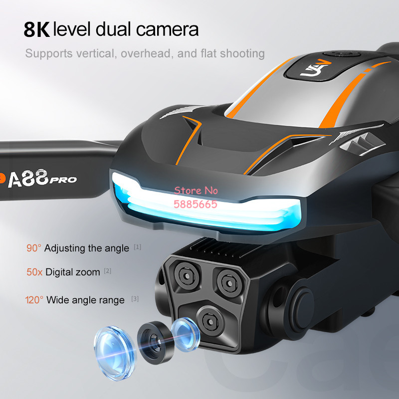 โดรนถ่ายภาพทางอากาศ 8K ระบบ Op - Outdoor Lighting For Photography บทวิจารณ์และราคา