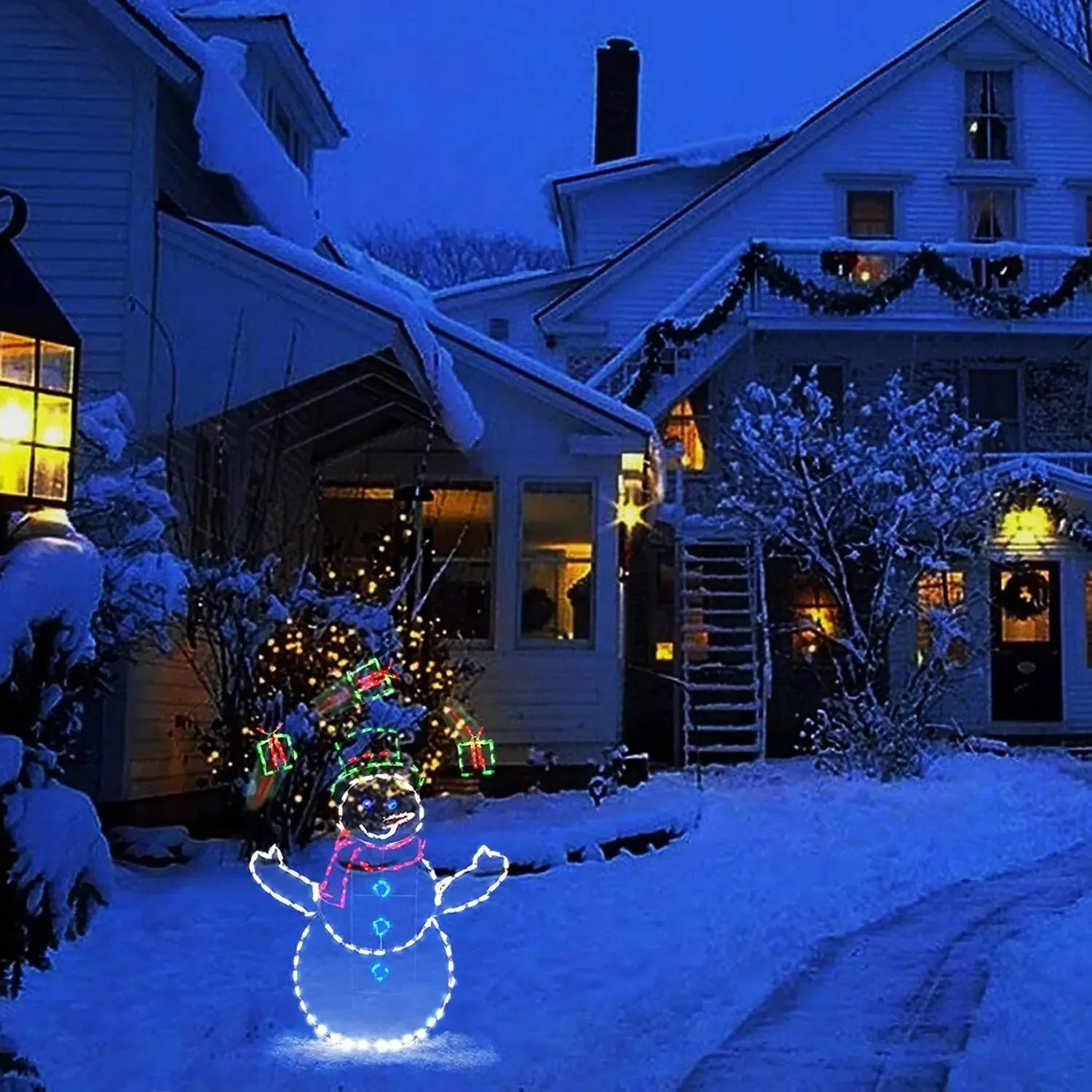 ไฟประดับลูกโลกหิมะเคลื่อนไหว L - Outdoor Lighting Manufacturers บทวิจารณ์และราคา