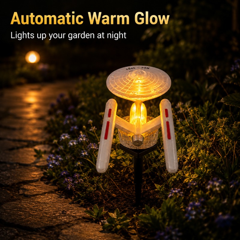 ไฟประดับสวนรูปยานอวกาศ Star Tr - Outdoor Lighting For Gazebo บทวิจารณ์และราคา
