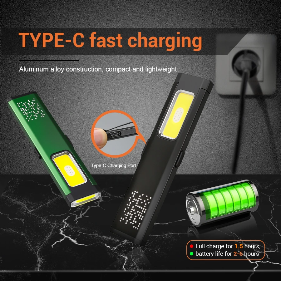 ไฟฉาย LED แบบชาร์จไฟแบบพกพาขนา - Outdoor Lighting Construction บทวิจารณ์และราคา