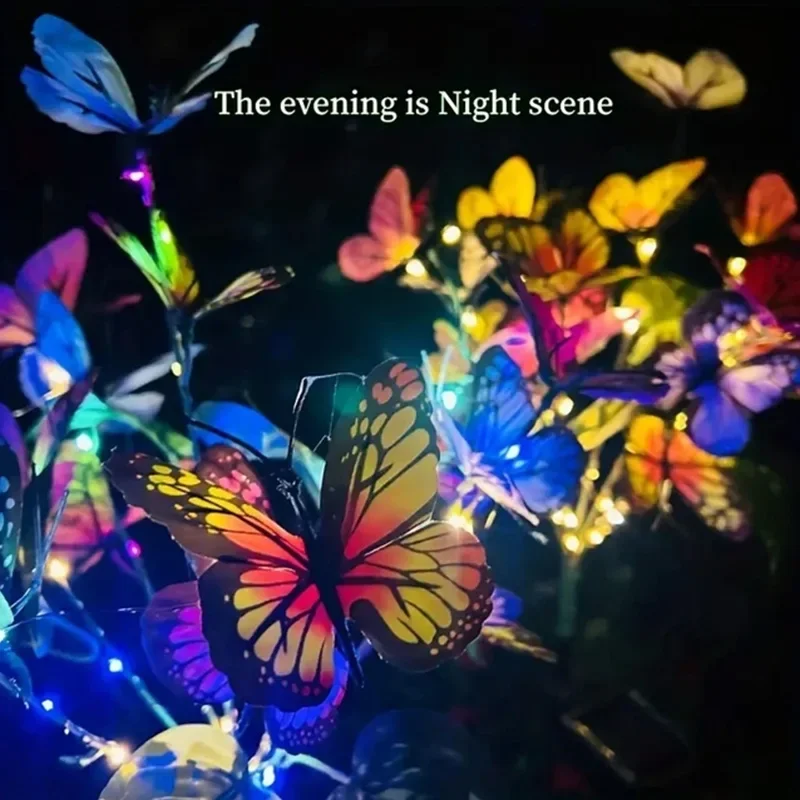 พลังงานแสงอาทิตย์ LED สวนผีเสื - Outdoor Lighting For Gazebo บทวิจารณ์และราคา