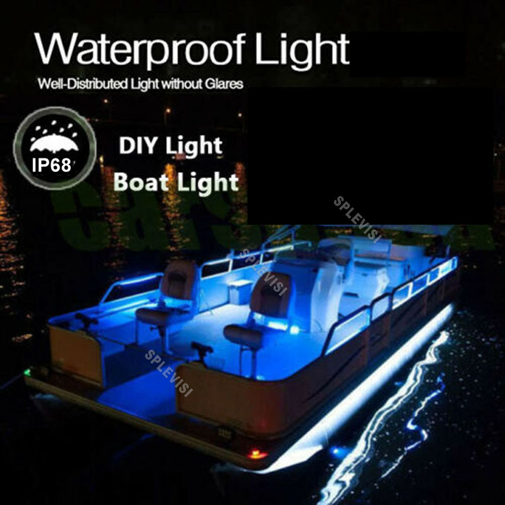 4PCS LED Lightเรือกันน้ำOutrig - Outdoor Lighting Permanent บทวิจารณ์และราคา
