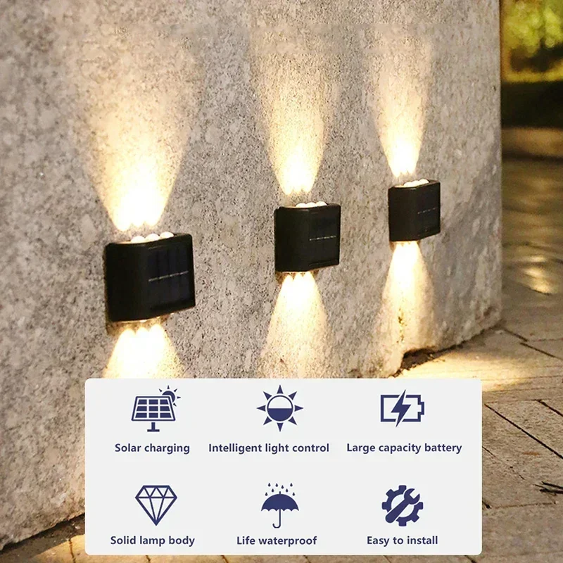 โคมไฟติดผนังพลังงานแสงอาทิตย์  - Outdoor Lighting Wall บทวิจารณ์และราคา