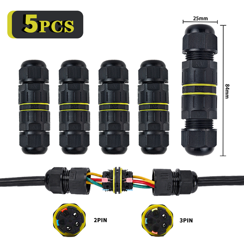 ขั้วต่อสายไฟแบบกันน้ำ IP68 จำน - Outdoor Lighting Connectors บทวิจารณ์และราคา