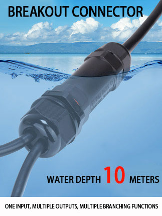 IP68 กันน้ํา Connector Assembl - Outdoor Lighting Connectors บทวิจารณ์และราคา