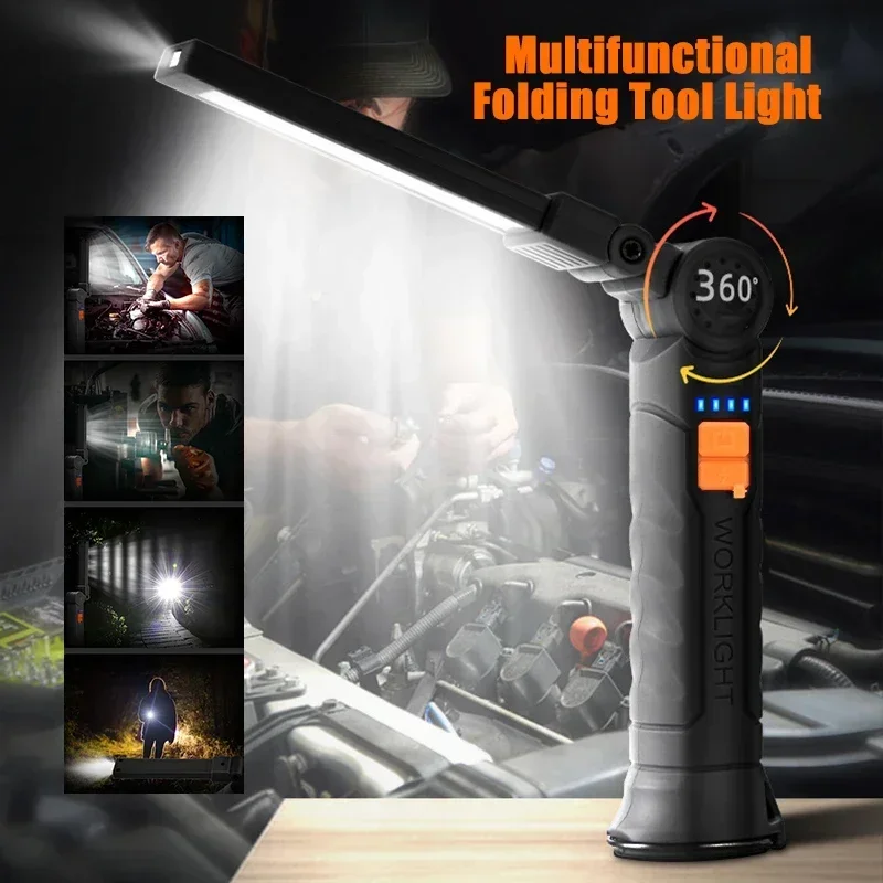 ไฟฉาย LED แบบชาร์จไฟได้พร้อมแม - Outdoor Lighting Construction บทวิจารณ์และราคา