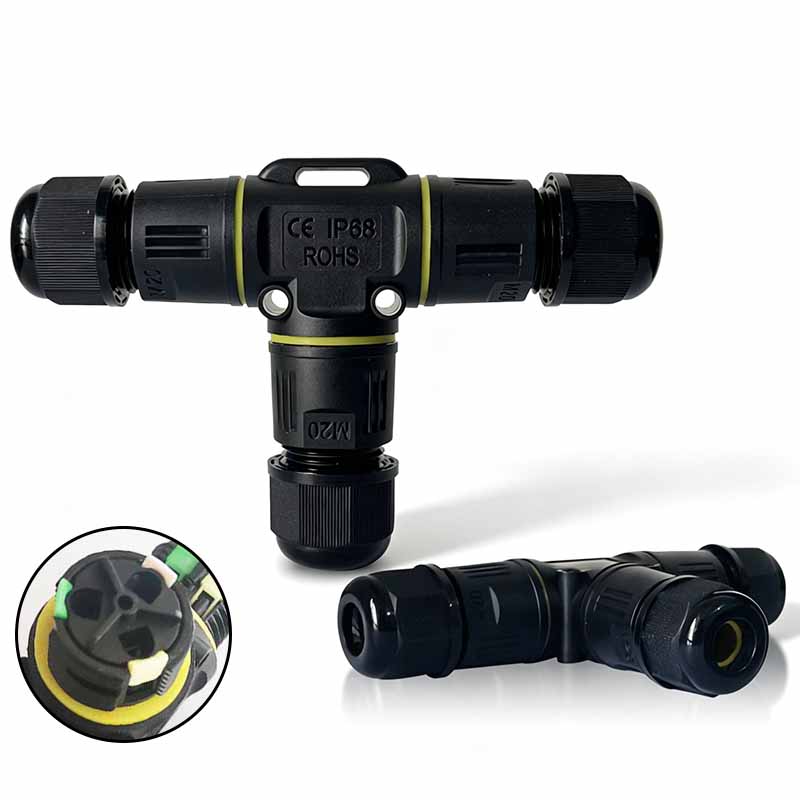 ขั้วต่อสายเคเบิลแบบ T กันน้ำ I - Outdoor Lighting Connectors บทวิจารณ์และราคา