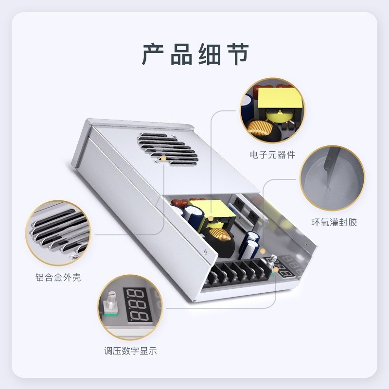 แหล่งจ่ายไฟ LED ปรับแรงดันได้  - Outdoor Lighting Transformer Box บทวิจารณ์และราคา