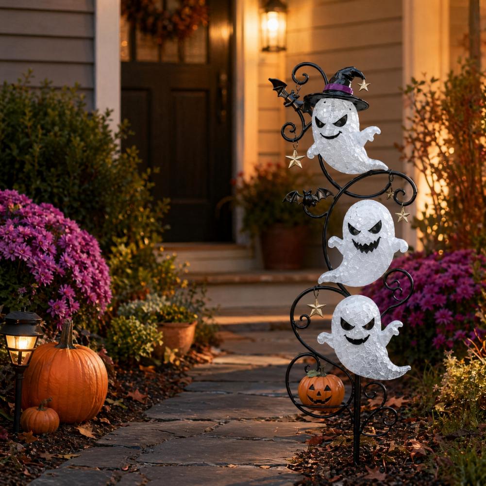 โคมไฟ LED กันน้ำสำหรับฮาโลวีน  - Outdoor Lighting Yard Decoration บทวิจารณ์และราคา