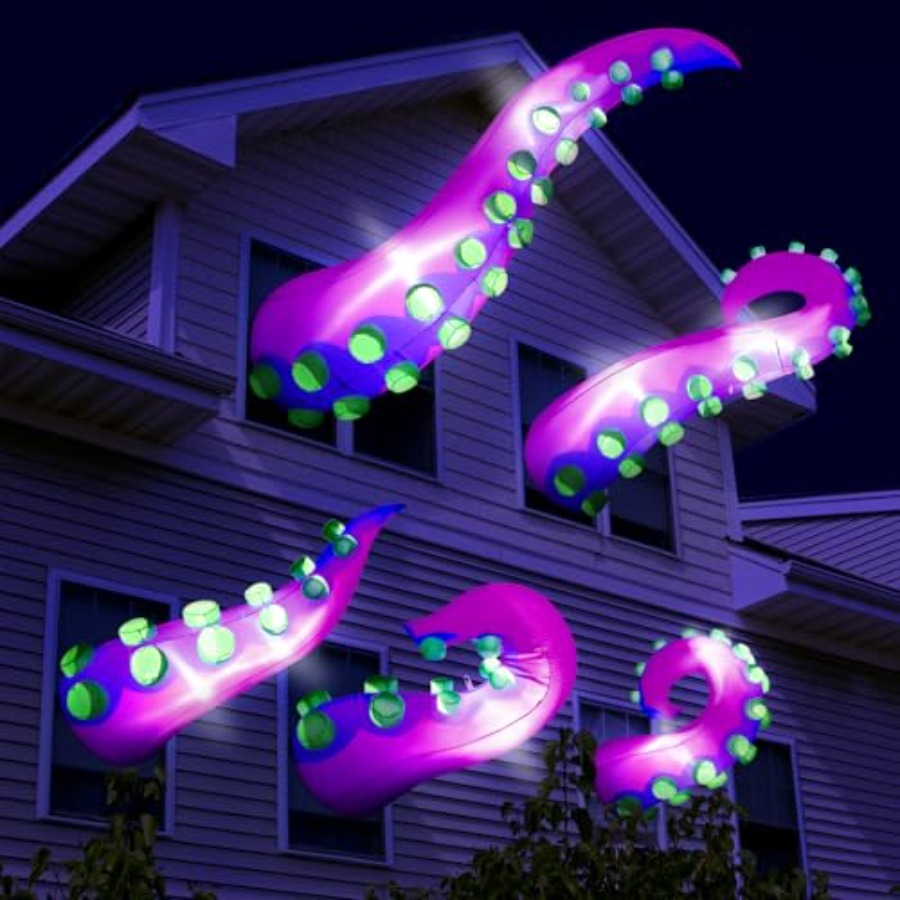 ของตกแต่งหน้าต่างสำหรับวันฮาโล - Outdoor Lighting Event บทวิจารณ์และราคา