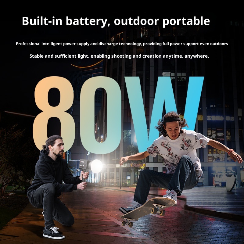 ไฟวิดีโอ LED COB ZGRL80 80W แบ - Outdoor Lighting For Photography บทวิจารณ์และราคา