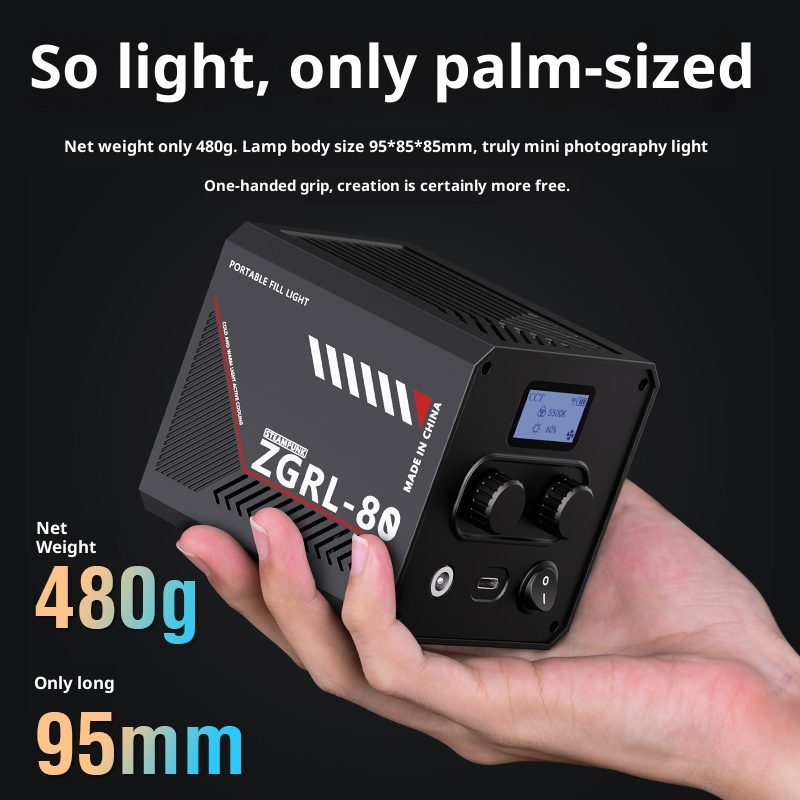 ไฟวิดีโอ LED COB ZGRL80 80W แบ - Outdoor Lighting For Photography บทวิจารณ์และราคา