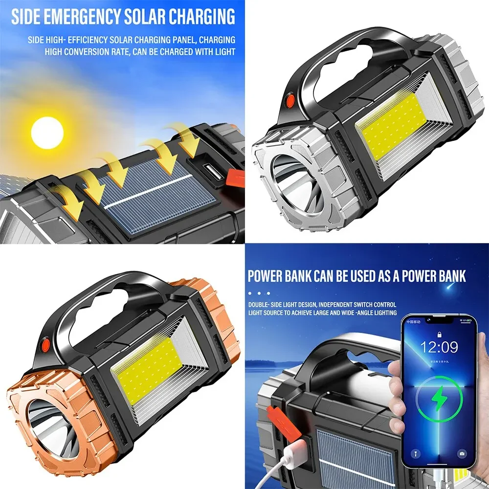 อัพเกรดใหม่ ไฟฉาย LED พลังงานแ - Outdoor Lighting Construction บทวิจารณ์และราคา