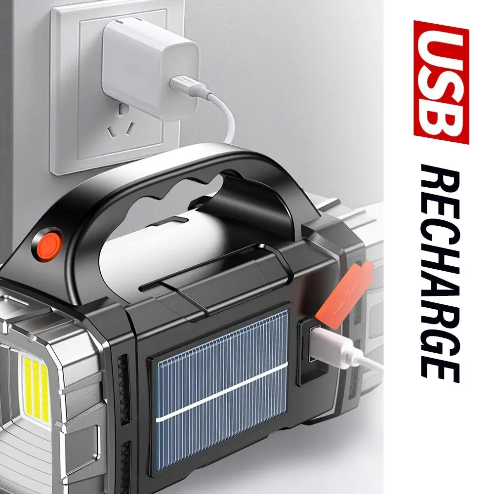 อัพเกรดใหม่ ไฟฉาย LED พลังงานแ - Outdoor Lighting Construction บทวิจารณ์และราคา