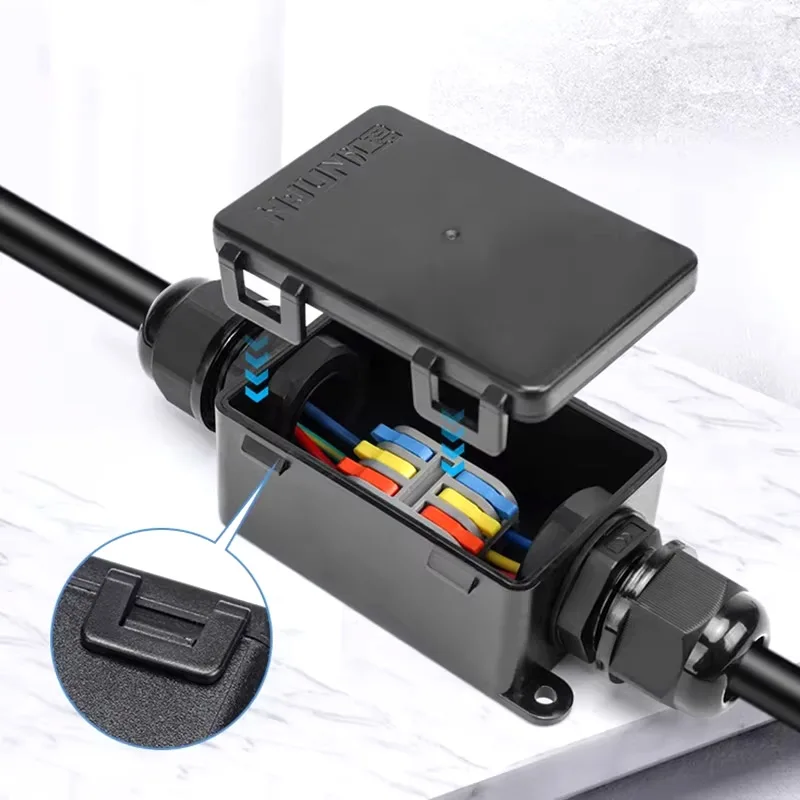 กล่องต่อสายไฟฟ้ากันน้ำกลางแจ้ง - Outdoor Lighting Connectors บทวิจารณ์และราคา
