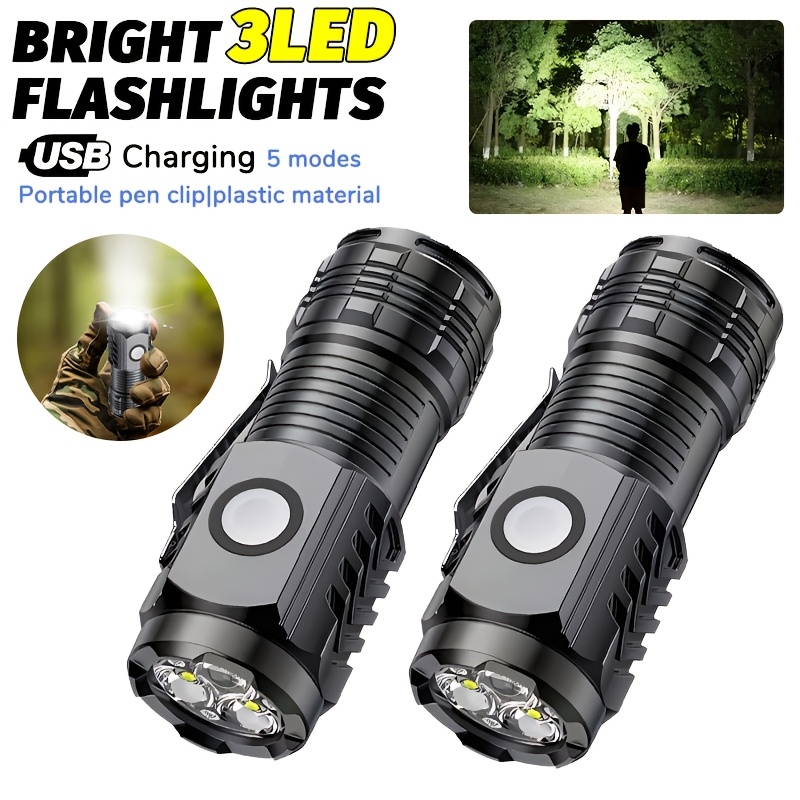 ไฟฉายพกพาขนาดเล็กแบบ LED พลังส - Outdoor Lighting Construction บทวิจารณ์และราคา