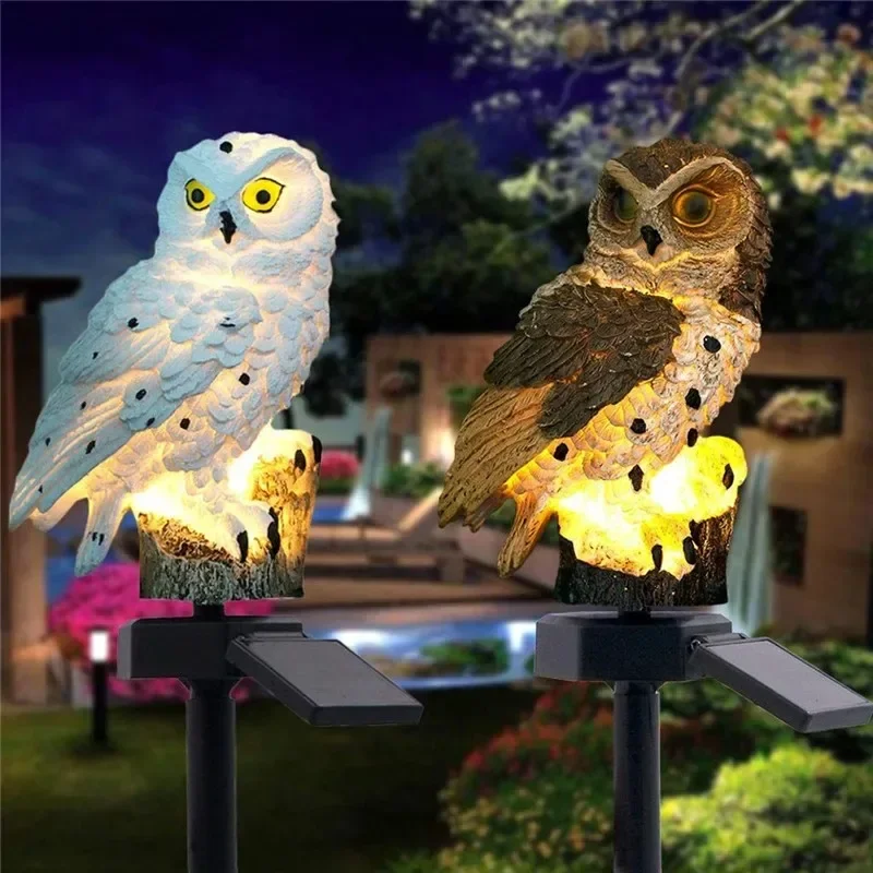 ไฟสวนรูปนกฮูกพลังงานแสงอาทิตย์ - Outdoor Lighting For Gazebo บทวิจารณ์และราคา
