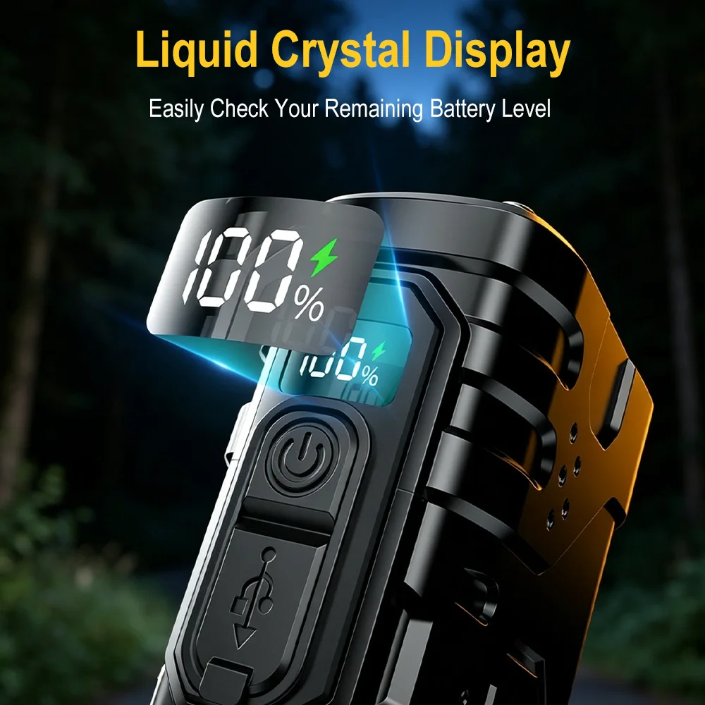 BORUIiT ไฟฉาย LED แบบหมุนมือ E - Outdoor Lighting Construction บทวิจารณ์และราคา
