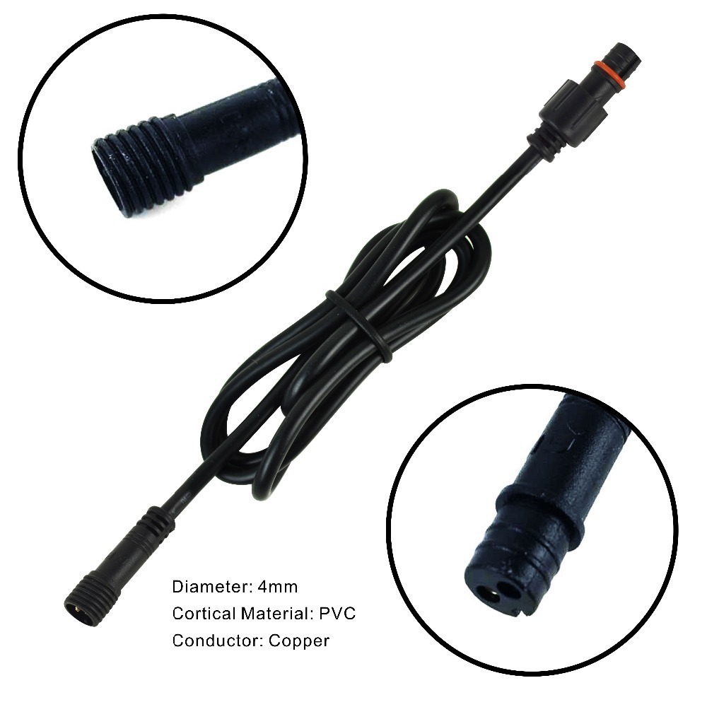 สายเคเบิล2PIN DC LED 1เมตร, สา - Outdoor Lighting Connectors บทวิจารณ์และราคา