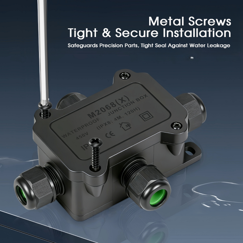 กล่องต่อสายไฟกันน้ำ IP68 PA66  - Outdoor Lighting Connectors บทวิจารณ์และราคา