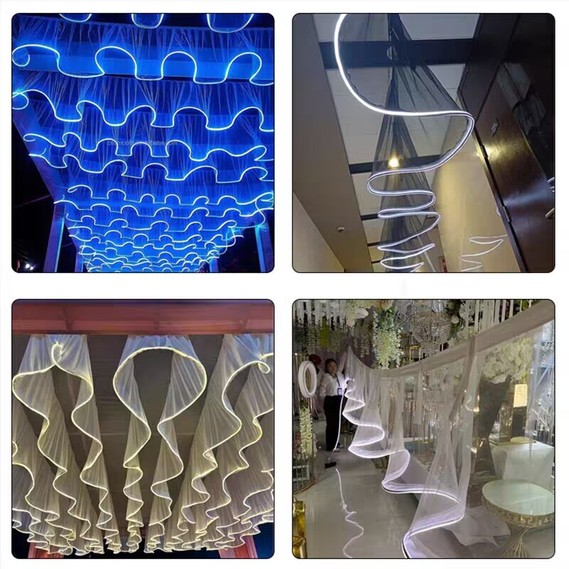 ตกแต่งเพดานงานแต่งงาน ผ้าม่านผ - Outdoor Lighting Event บทวิจารณ์และราคา