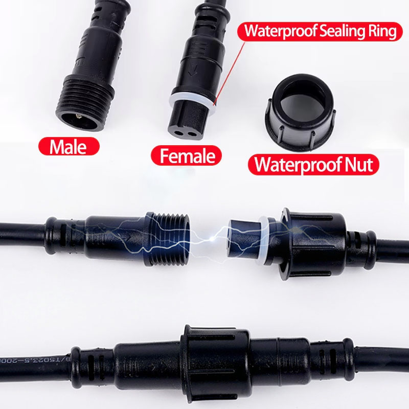 ชุดขั้วต่อสายไฟกันน้ำ 2/3/4/5/ - Outdoor Lighting Connectors บทวิจารณ์และราคา