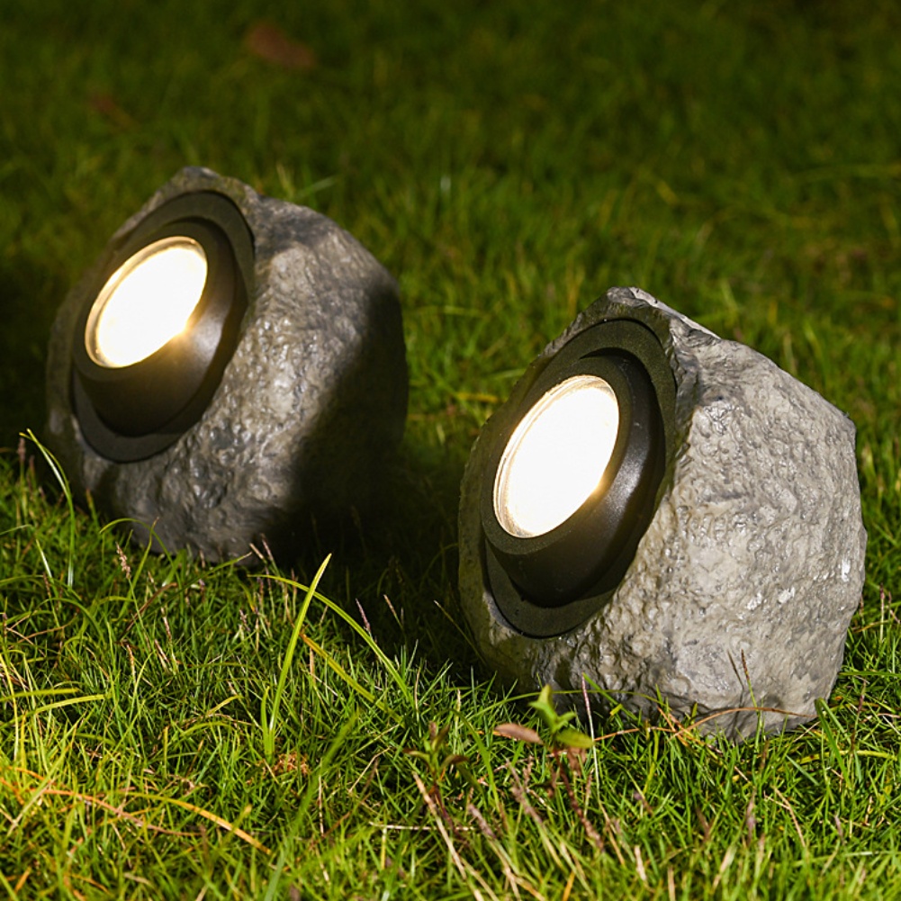 โคมไฟหินพลังงานแสงอาทิตย์กันน้ - Outdoor Lighting Options บทวิจารณ์และราคา