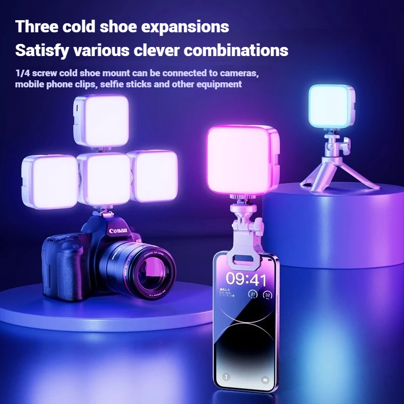 ไฟวิดีโอ LED RGB ขนาดเล็กแบบพก - Outdoor Lighting For Photography บทวิจารณ์และราคา