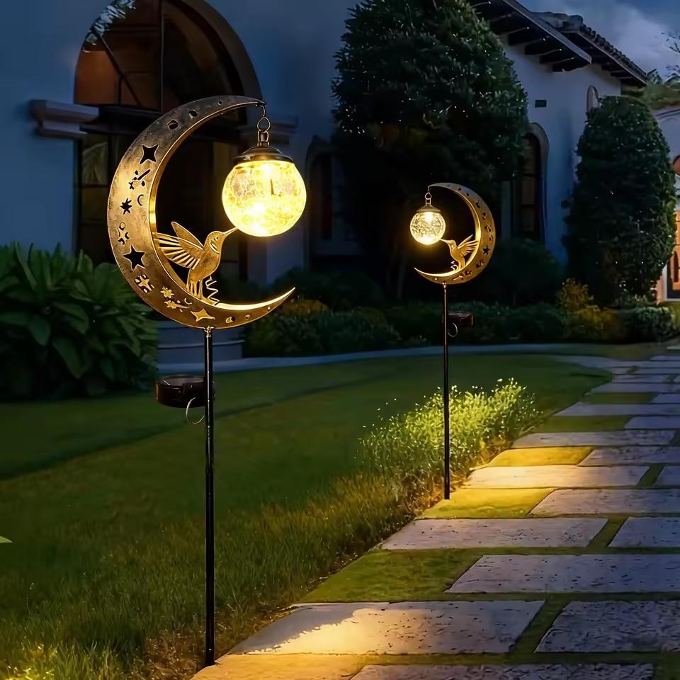 ไฟสนามหญ้าพลังงานแสงอาทิตย์ รู - Outdoor Lighting Yard Decoration บทวิจารณ์และราคา
